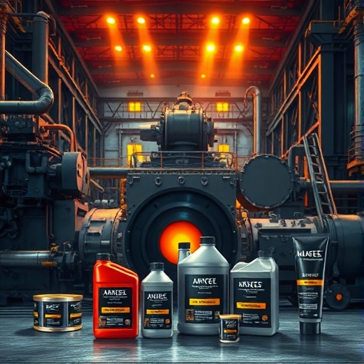 steel industry industrial lubricant hot rolling gear lube water